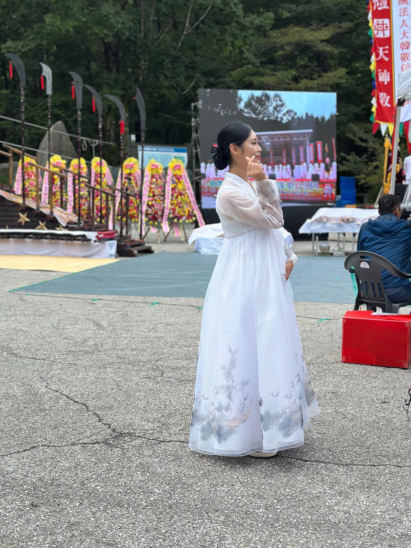 소원아씨 야외 행사 한복 - 운명전쟁49